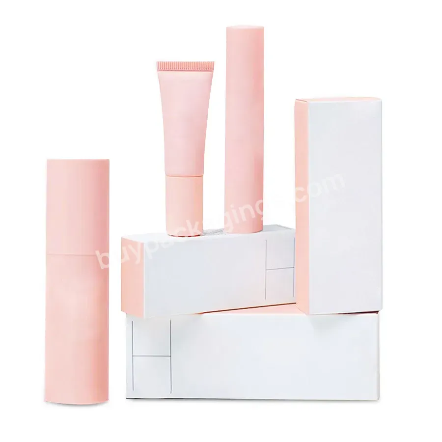 Custom Makeup Boxes Cardboard Cosmetic Display Paper Box For Eye Cream Facial Cleanser