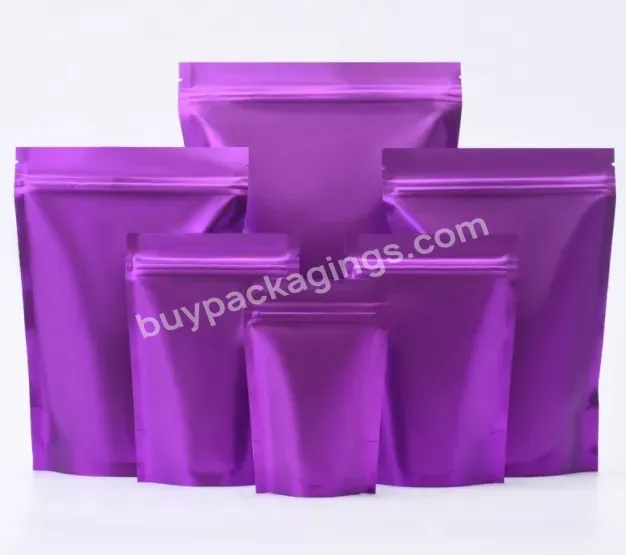 Custom Matte Frosted Plastic Bags Zip Lock Clothing Bags Smell Proof Mylar Bags With Logo