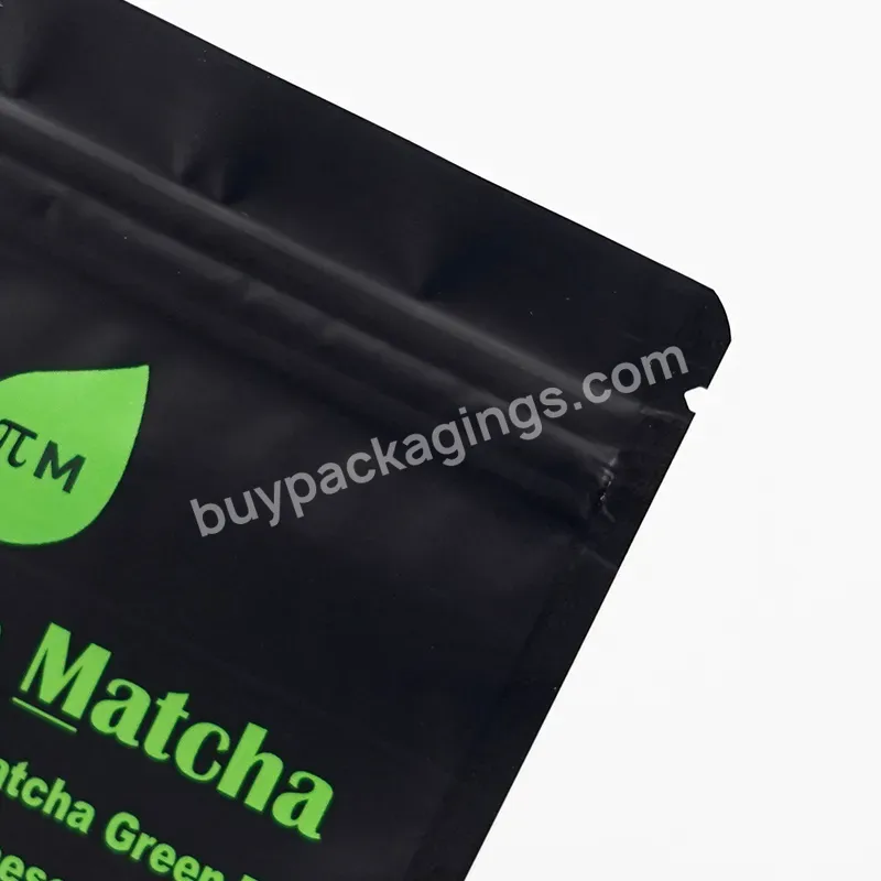 Custom Matte Package Stand Up Pouch Food Packaging 1 Kg Aluminium Foil Zip Lock Bag For Food Powder