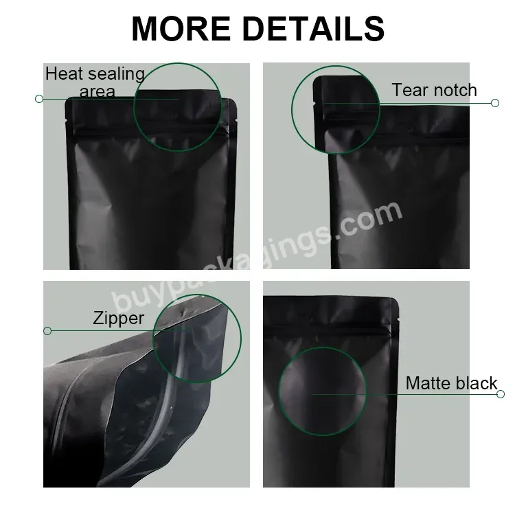 Custom Matte Smell Proof Soft Touch Cr Zipper Mylar Bags Pouch For Candy 1/8 Oz 1/4 Oz 1/2 Oz 1 Oz 3.5g 7g 14g 28 Gram 10pk 2pk