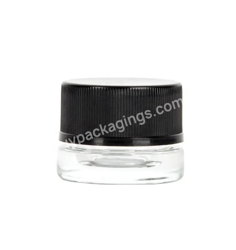 Custom Mini 5ml 7ml 9ml Concentrate Jars Eye Cream Glass Jar With Screw Cap - Buy Concentrate Jars,Concentrate Glass Jar,Eye Cream Jar.