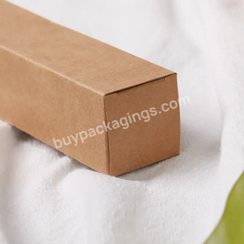 Custom New Design Folding Degradable Cardboard Simple Style Packaging Card Box