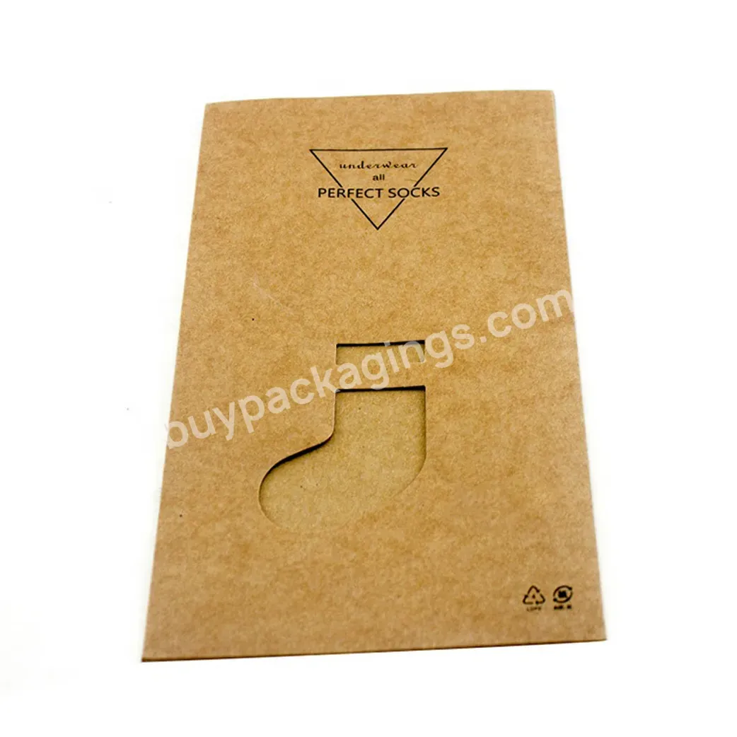 Custom New Fashion Paper Clothing Packaging Box Socks Packaging Box