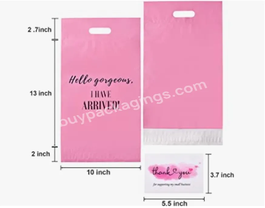 Custom Nice Pink Poly Shipping Compostable Biodegradable Bubble Mail Mailer Mailing Bag Envelope