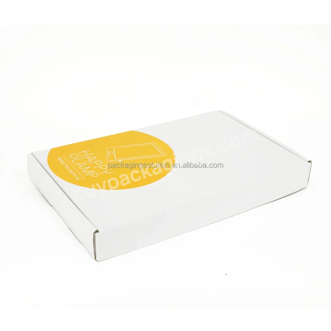 Custom Oem Logo Corrugated Paper Ecommerce Shipping Box Packing Delivery Mailer Packaging Box With Custom Logo Insert Mailer