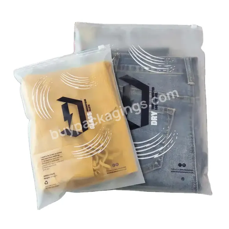 Custom Packaging Bag Eva Plastic Bag For Swimwear/swimsuit Wholesale Clothing Zipper Bag With Design