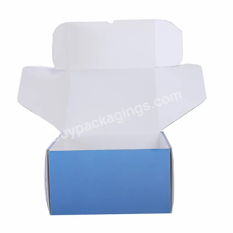 Custom Packaging Blank Kraft Online Store Clothing Display Logo Packaging Packing Custom Shipping Boxes