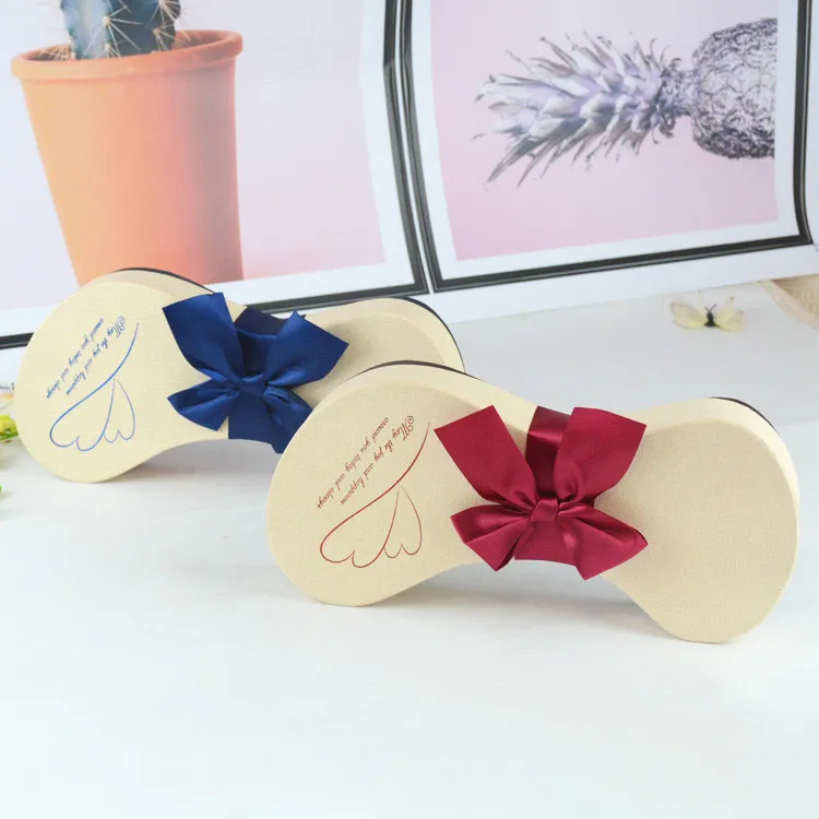 custom packaging bone shape gift box for dog