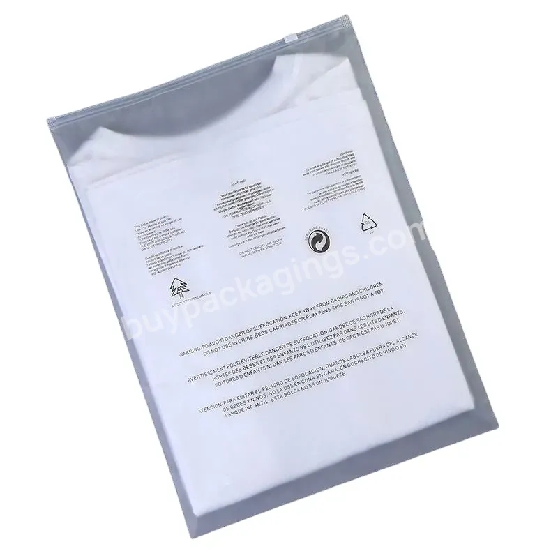 Custom Packaging Eco-friendly Sustainable Pvc Plastic Packaging Bags For Baby Clothing