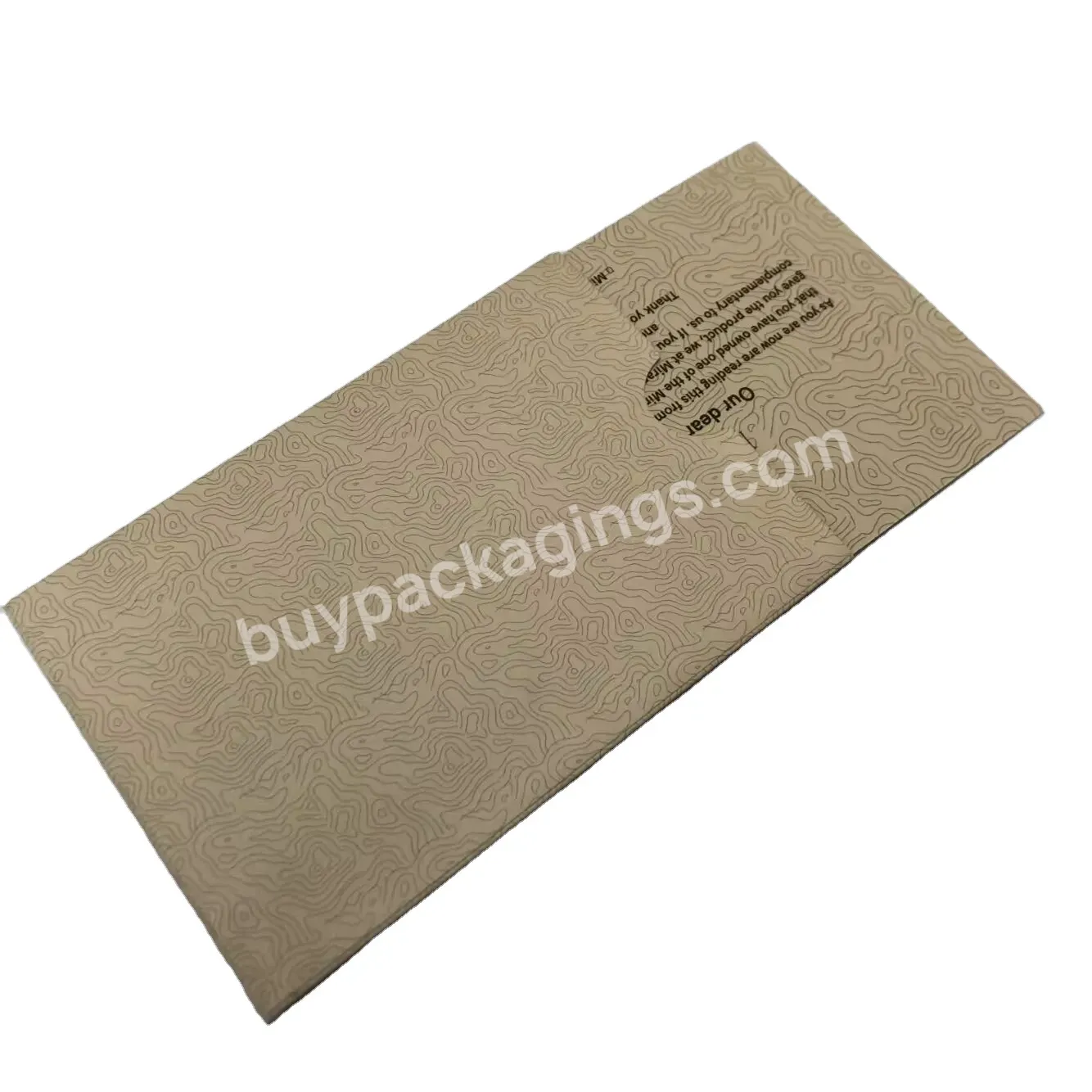 Custom Packaging Mailing Kraft Paper Card Envelope For Wedding Birthday Invitation Holiday