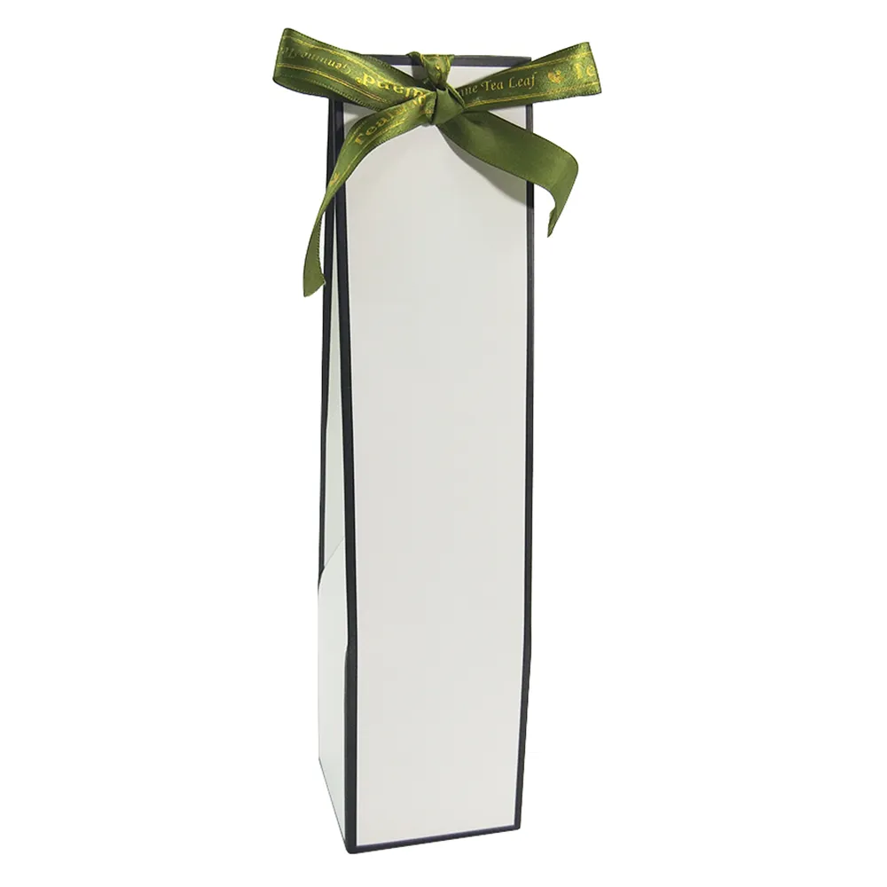 Custom packaging paper gift box with ribbon for reed diffuser