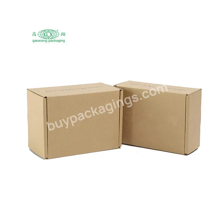 Custom Packing Boxes Printed Corrugated Paper Mailer Recycle Packaging Boxes