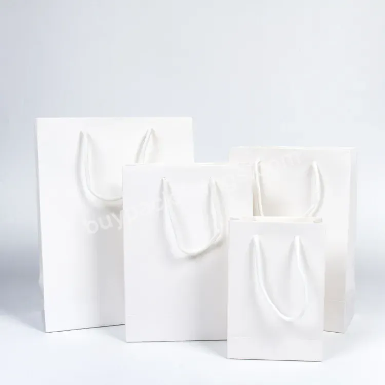 Custom Paper Bag Wholesale Eco-friendly Shopping Big Paper Bags Custom Logo