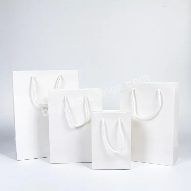 Custom Paper Bag Wholesale Eco-friendly Shopping Big Paper Bags Custom Logo