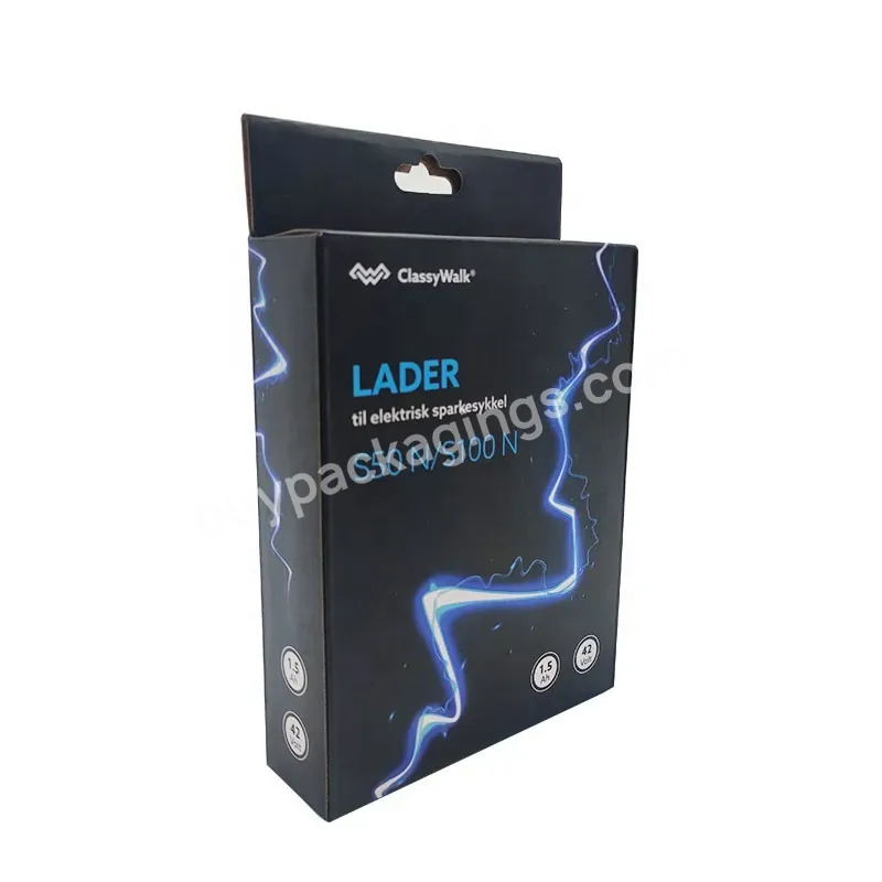 Custom Paper Boxes Packaging Electronic Products Custom Forming Box Usb Data Cable Packaging Charging Cable Packaging Box