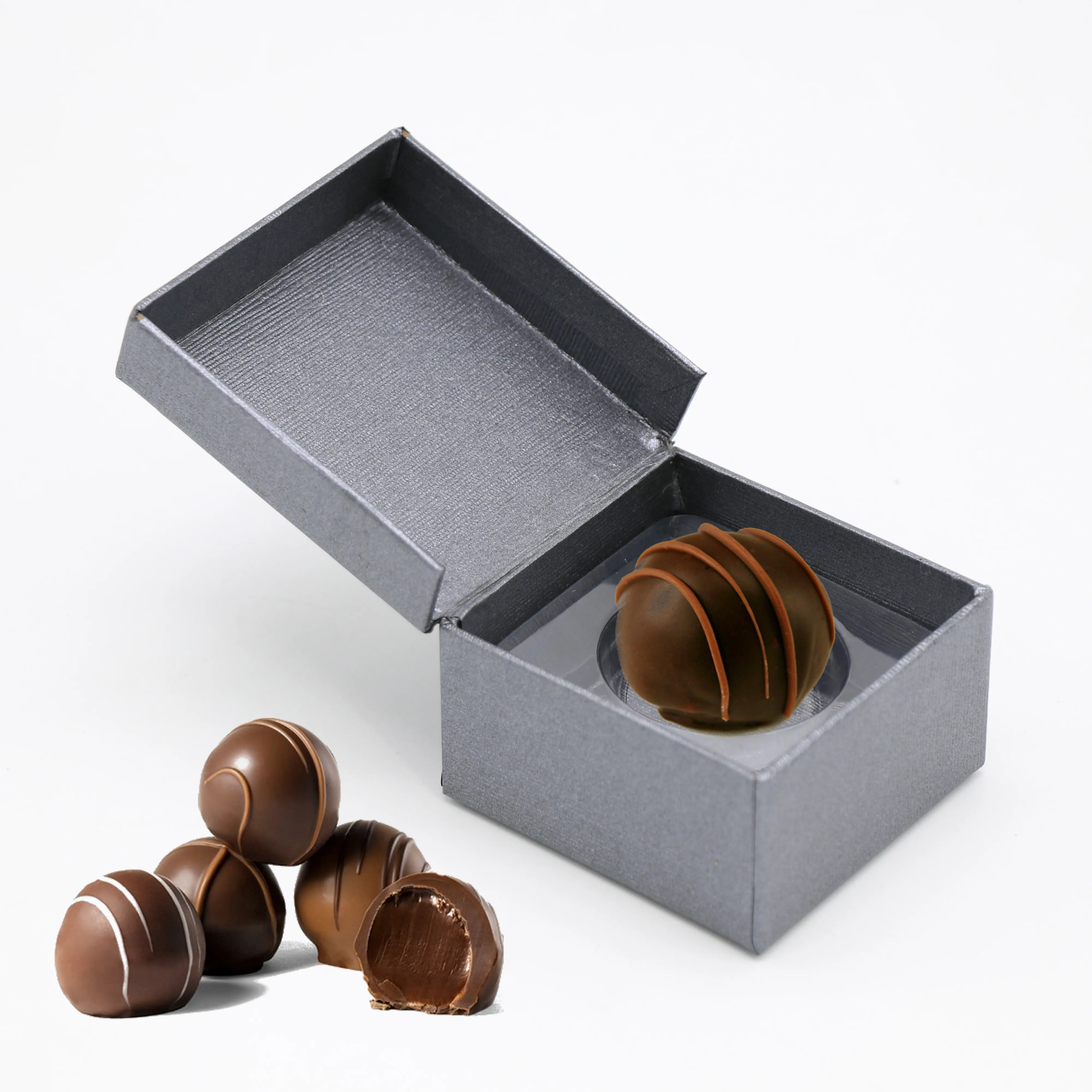 Custom paper cardboard box for chocolate luxury ramadan sweet chocolate packing gift box empty truffle chocolate packaging box