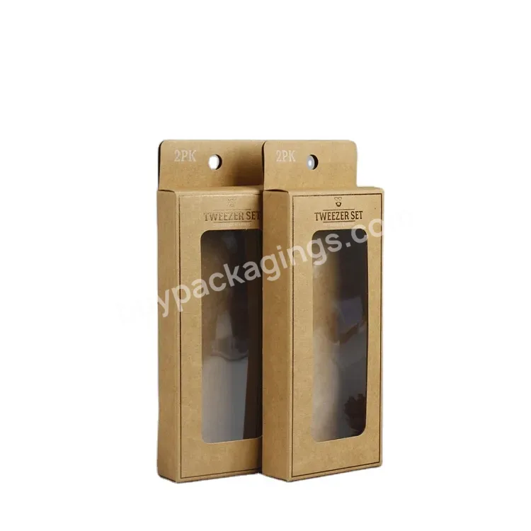 Custom Paper Package Box Mobile Phone Box Brown Kraft Paper Box For Product Packaging