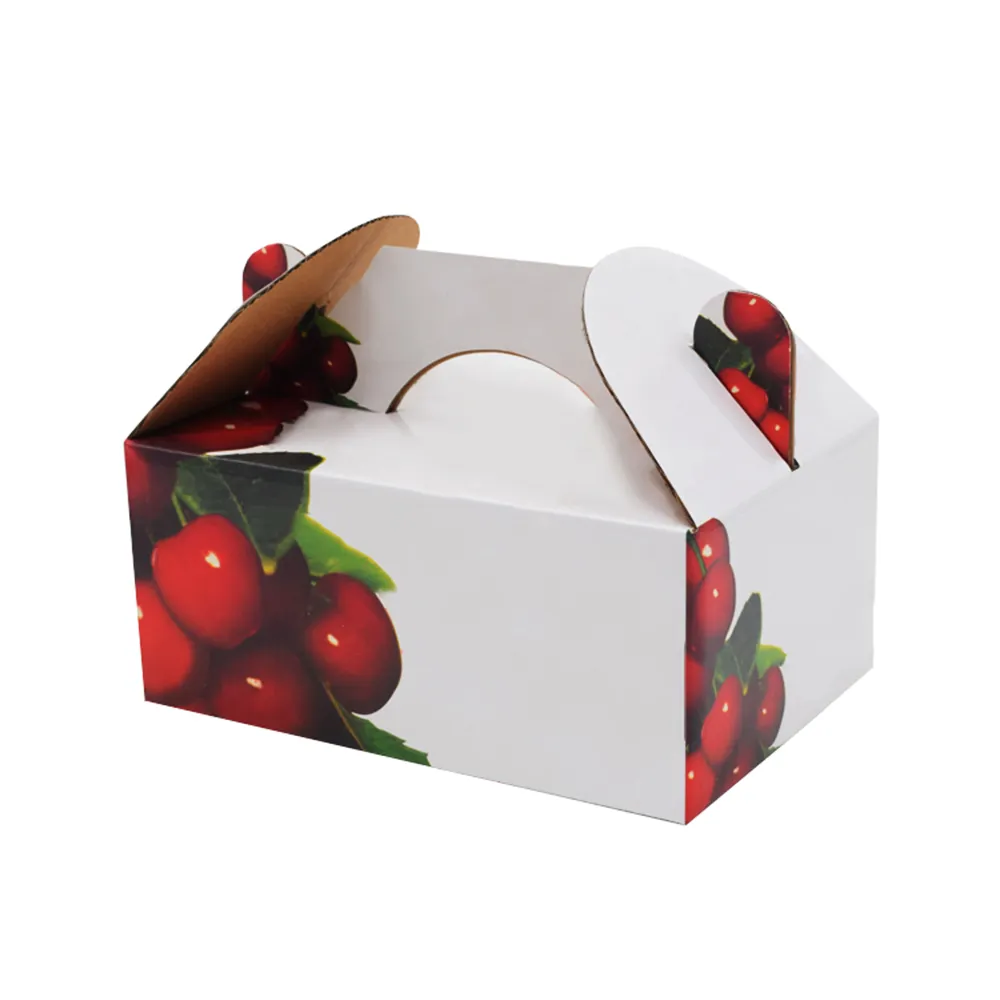 Custom paper packaging box for cherry