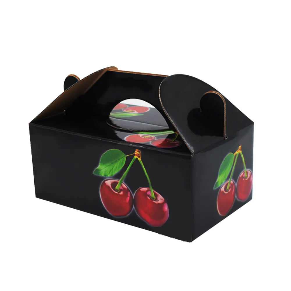 Custom paper packaging box for cherry