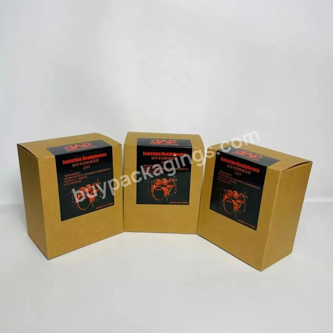 Custom Paper Tuck Folding Stack Paper Cardboard Coffee Cafe Tea Bags Gift Packaging Box With Logo Printing