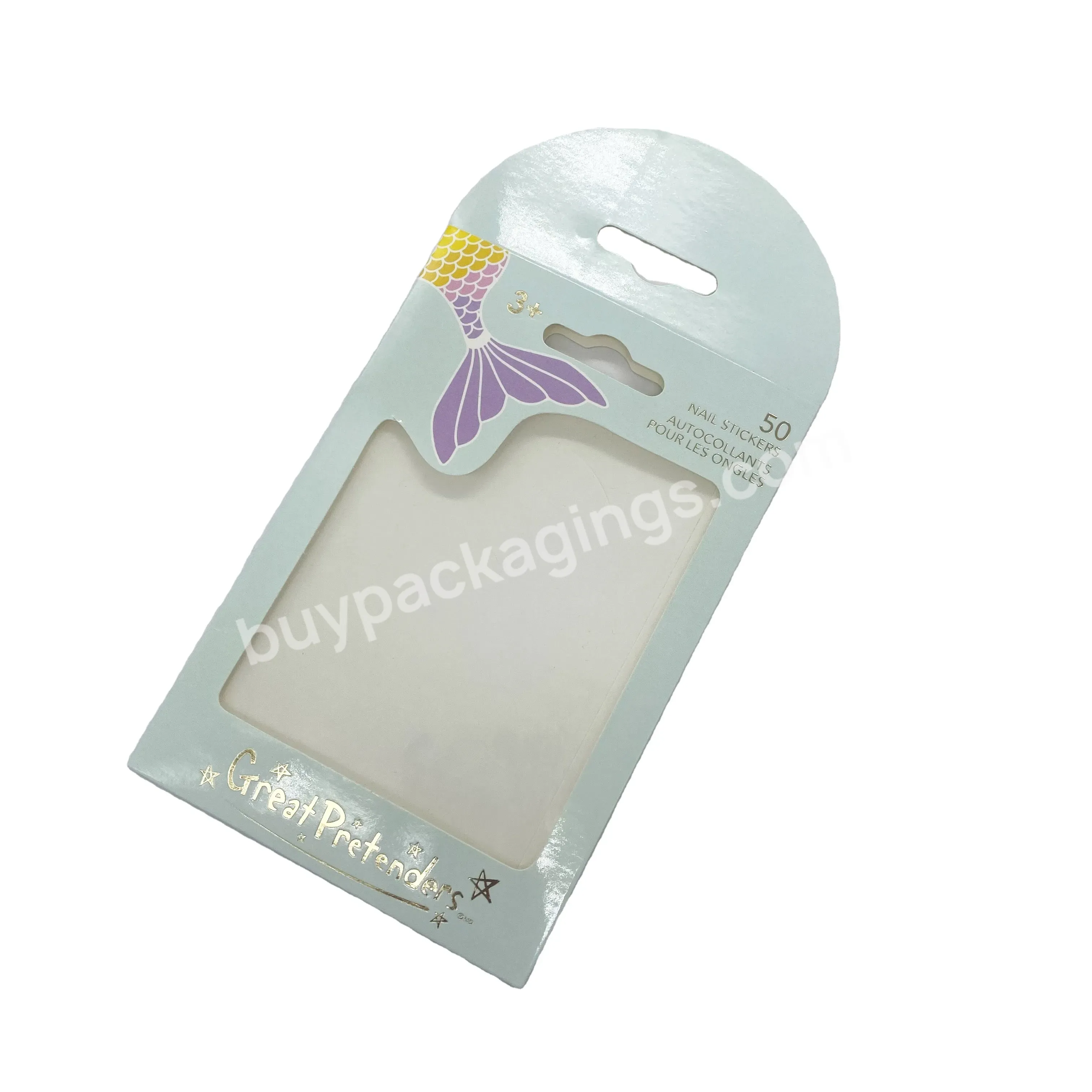 Custom Pastel Single Eyeshadow Refills Pan Photo Jewelry Packaging Paper Envelope With Window