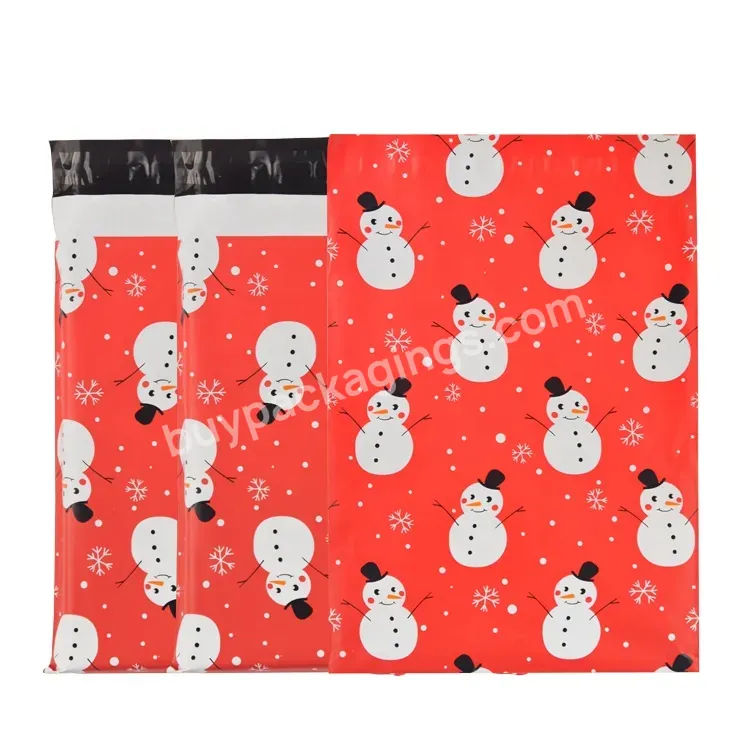 Custom Pattern Bag Polymailer Ship Mailing Bags 10x13 Cute Mailer 10 X 13 Poly Mailers For Christmas Gift
