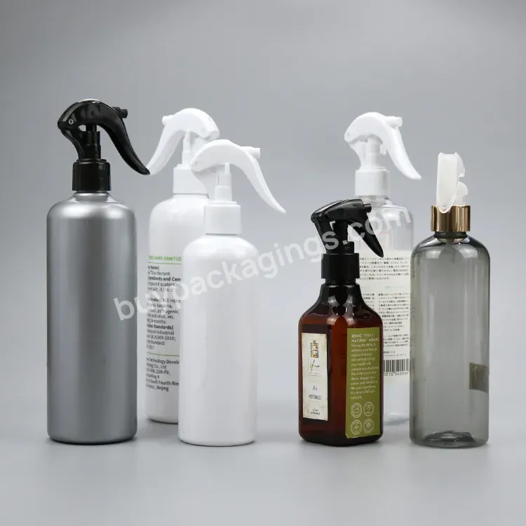 Custom Pcr Pet Plastic Trigger Spray Mist Bottles With 100ml 200ml 250ml 300ml 500ml 750ml 1000ml For Hair Cleaner - Buy Plastic Trigger Spray Bottle.