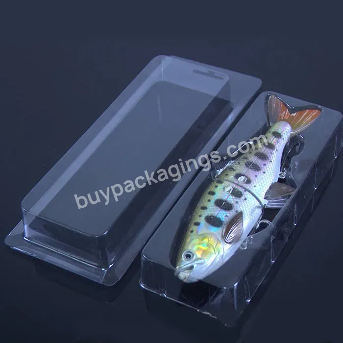 Custom Pet Clear Plastic Blister Packaging For Fishing Lures