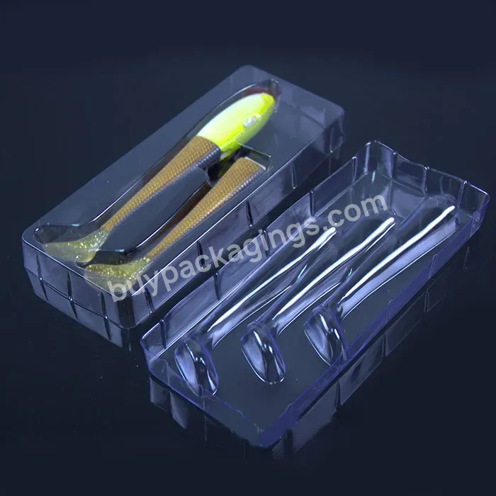 Custom Pet Clear Plastic Blister Packaging For Fishing Lures