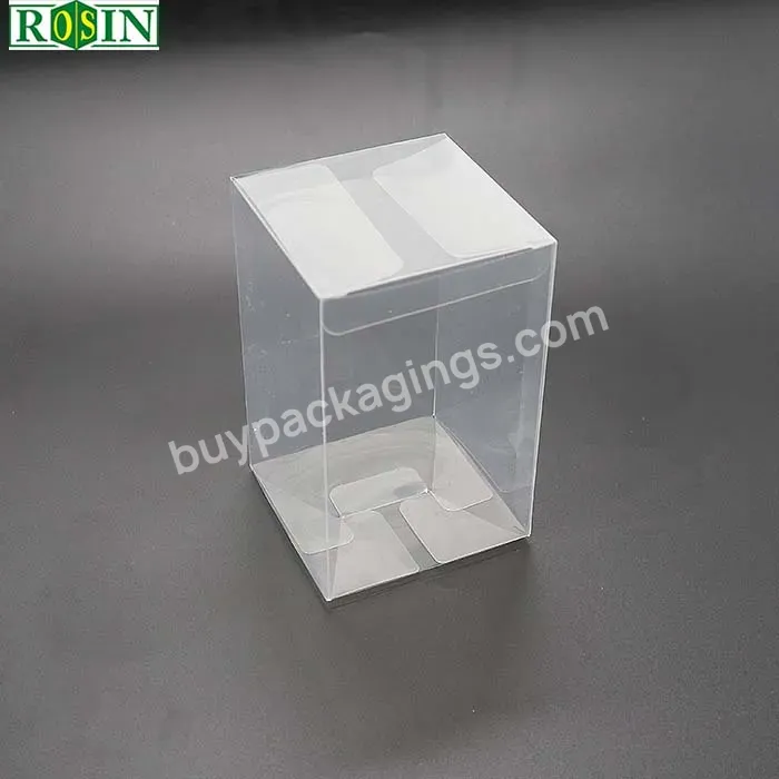 Custom Pet Pvc Acid-free Packaging Case 6 Inch Plastic Box