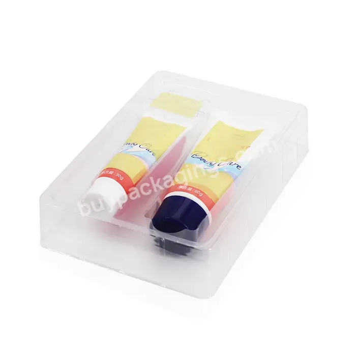 Custom Pet Pvc Plastic Blister C Beauty Packaging Trays