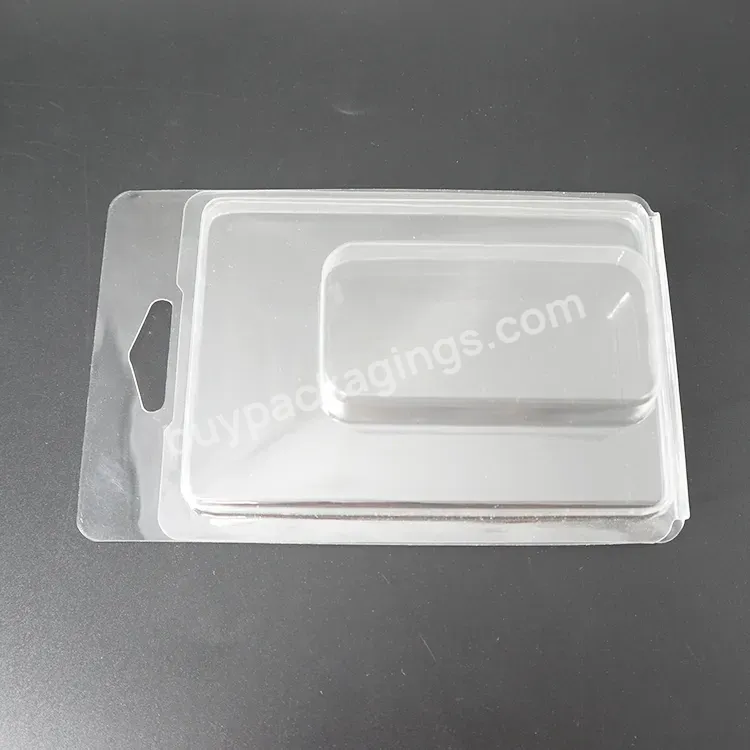 Custom Pet Pvc Transparent Plastic Clam Shell Blister Phone Case Packaging For Electronic Component Plastic Packing