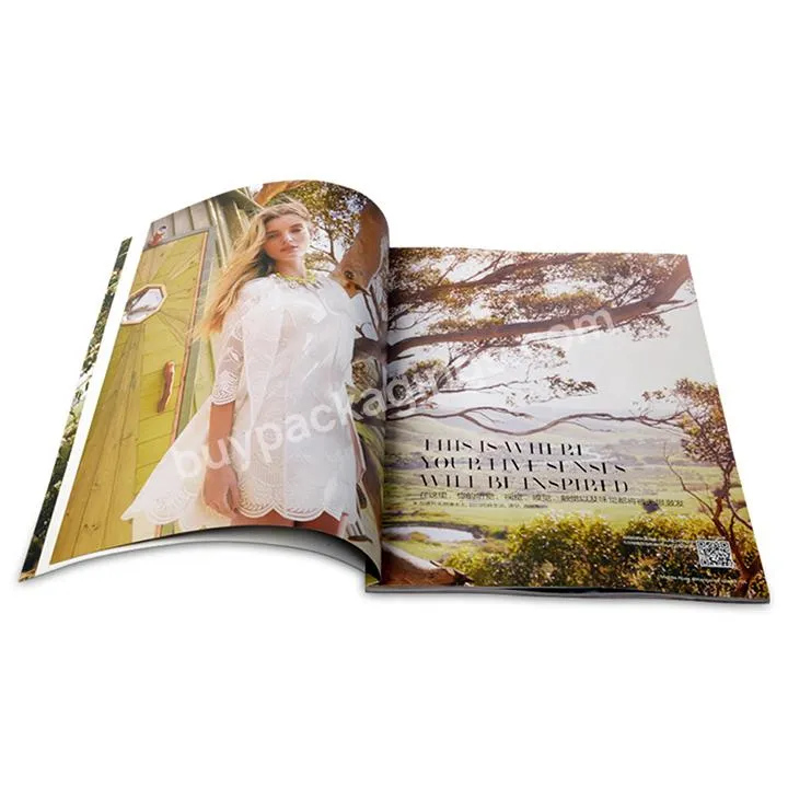 Custom Photo Albums Full Color Catalogue Printing Soft Cover Printed Catalog