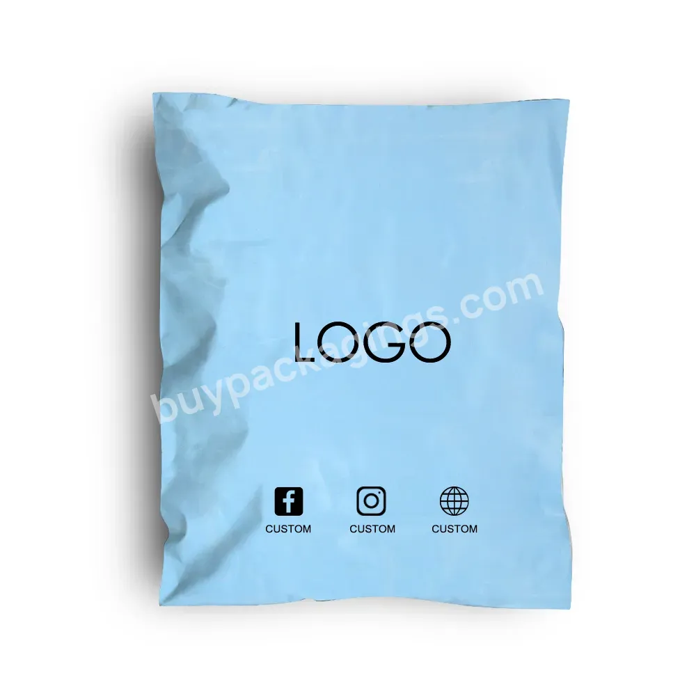 Custom Pink Black Poly Mailer Polymailer Bag Recyclable Clothing Packages Shipping Bags Plastic Packaging Bags For Clothing