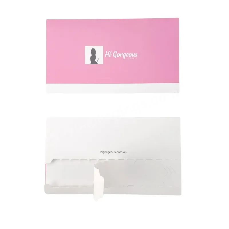 Custom Pink Gift Thank You Card Envelope Box Bolsas De Papel Caja De Regalo Thank You Gift Boxes Paper Envelopes