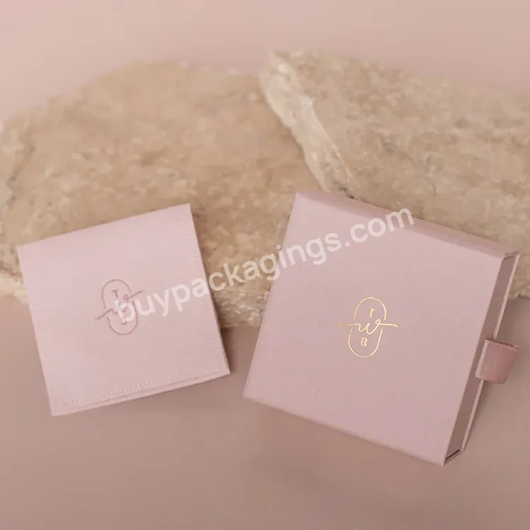 Custom Pink Jewelry Gift Box Pink Fancy Jewelry Box Chic Pink Jewelry Packaging Box