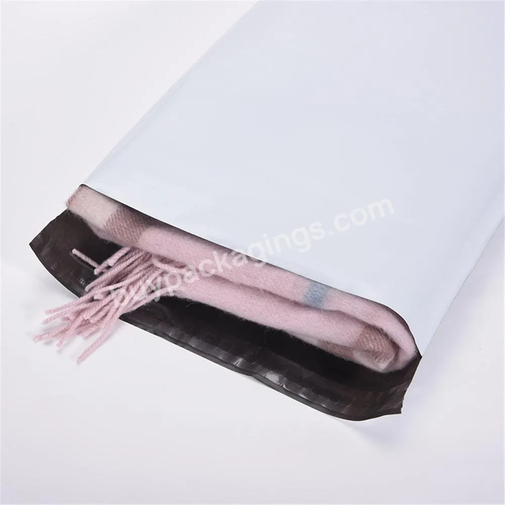 Custom Pink Purple Yellow Shipping Poly Waterproof Envelope Self Adhesive Plastic Mailer Bags For Clothing Package