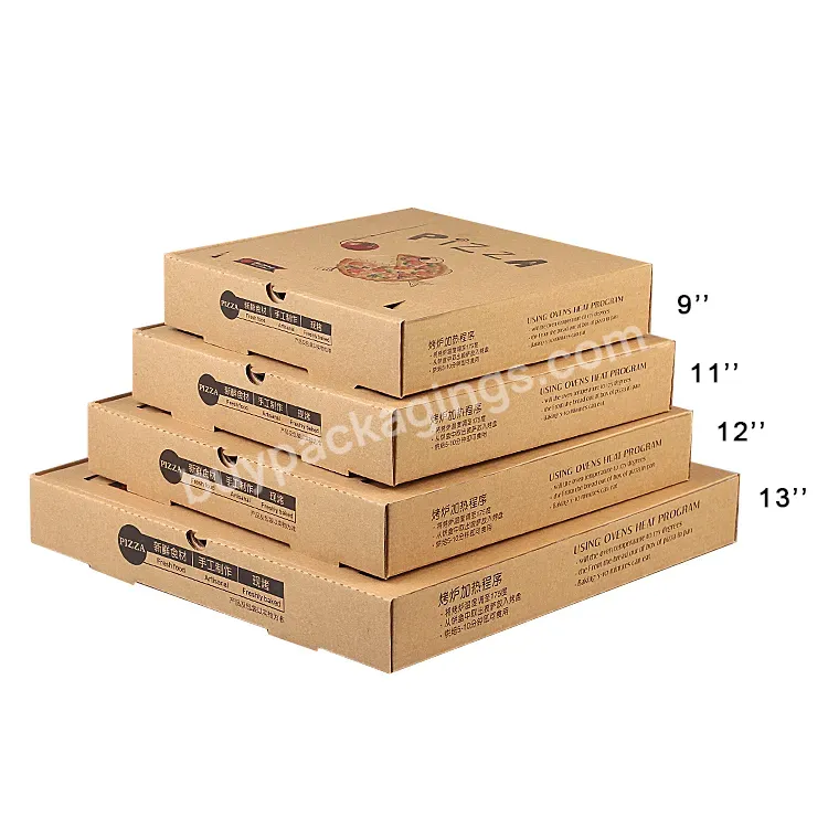 Custom Pizza Cardboard With Logo Manufacturer Pizza Box Wholesale