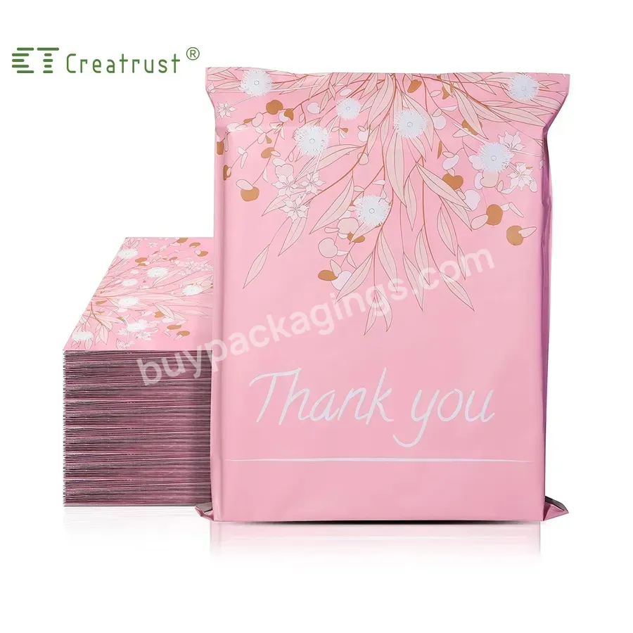 Custom Plastic Bag With Logo Poli Mailer Polymailer Pack Mailing Bag Pattern Poly Bag Packing