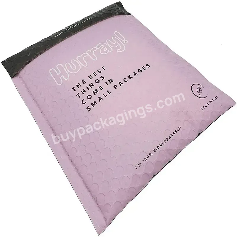 Custom Plastic Envelopes Padded Express Courier Bag Custom Printed Mailing Bubble Mailer Bag