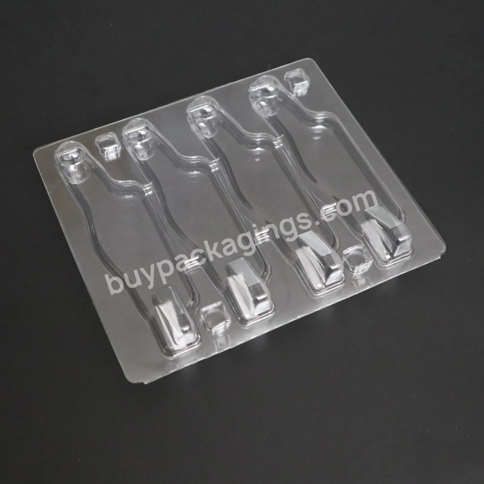 Custom Plastic Pet Pvc Fishing Lure Hard Blister Clamshell Packaging For Artificial Fishing Lure