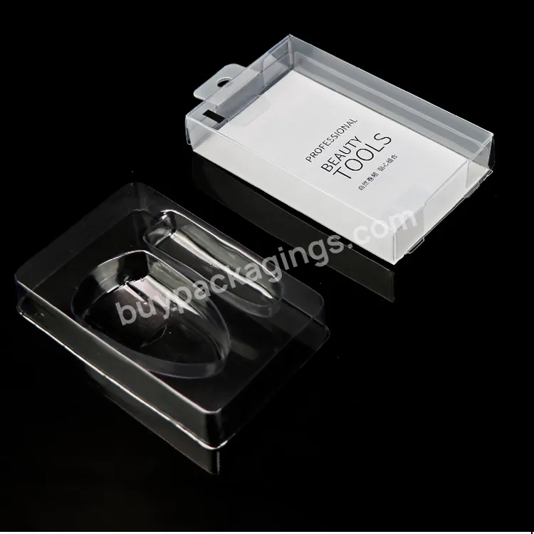 Custom Plastic Pet Vacuum Formed Tray With Printed Box For Cosmetics Tools Packaging,Plastic Vacuum Forming Inner Trays