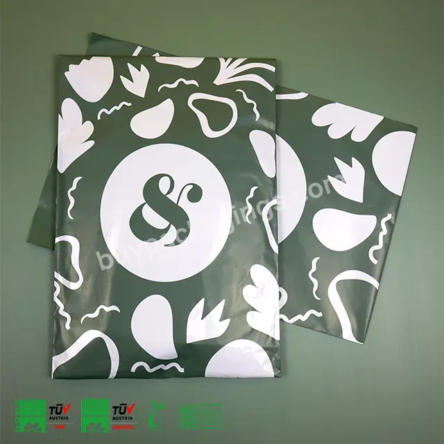 Custom Plastic Shipping Bag Eco Friendly Recycled Biodegradable Compostable Mail Customized Shipping Bag With Logo