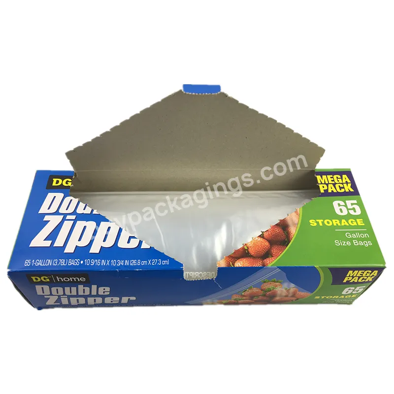 Custom Plastic Zipper Bag For Food