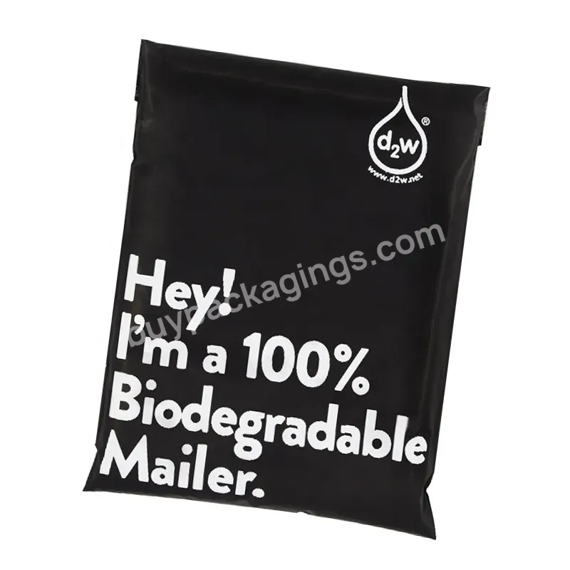 Custom Poly Mailer Bag Eco Friendly Packaging Mailing Bags Compostable Plastic Bag For Shipping