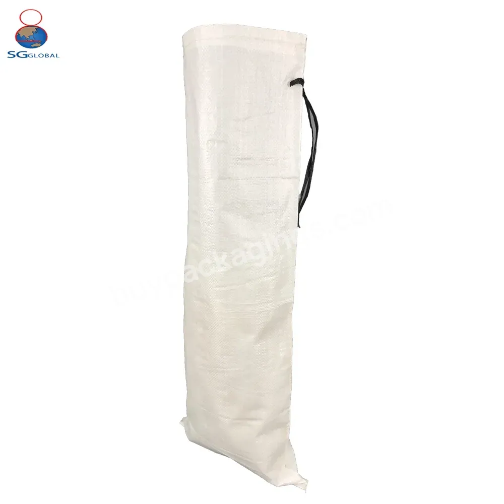 Custom Polypropylene Sacks Eco Friendly China Bags 25kg White Plastic Recycle Pp Woven Bag