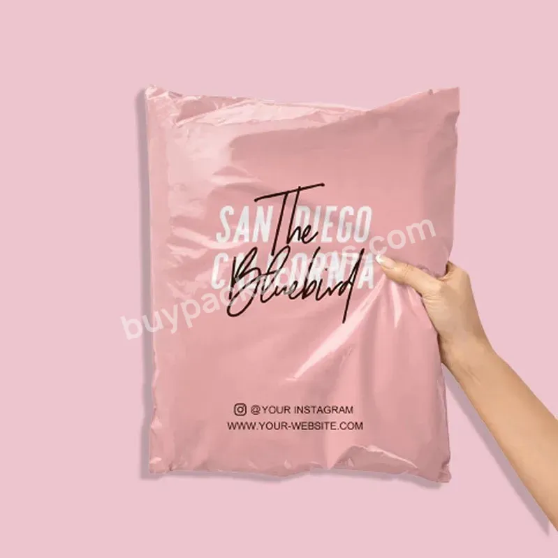 Custom Polythene Clothing Shipping Packaging Poly Bag Envelopes Poly Mailer Mailing Bag