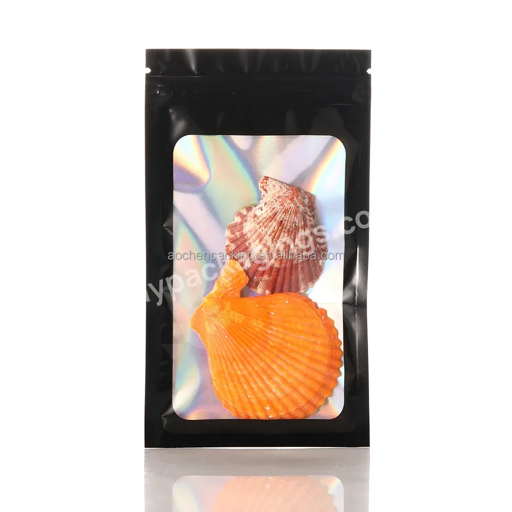 Custom Pouch Packaging 600g,Holographic Plastic Package,Jewelri Pouch