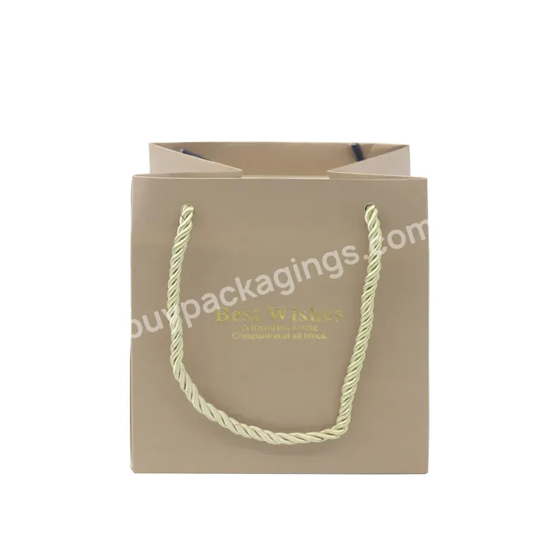 Custom Premium High Quality Gloss/matte Laminated Luxury Boutique Gift Paper Shopping Tote Bag