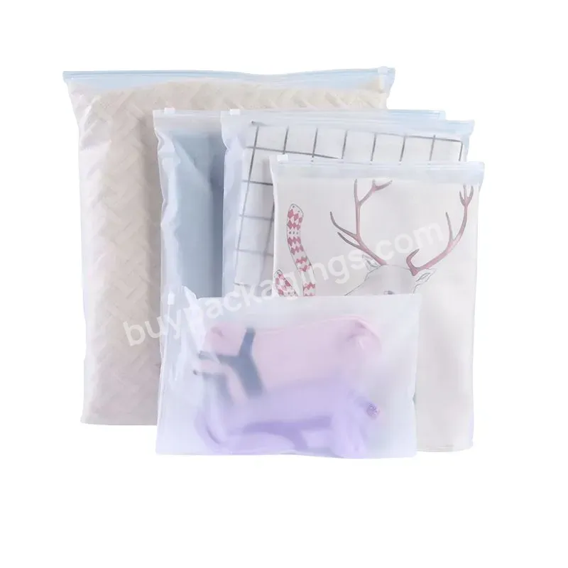 Custom Print Biodegradable Ziplock Packaging Bag For Clothing Packing